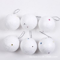 クリスマスツリーの装飾 4-6-5 センチメートル雪だるまクリスマス装飾ペンダントクリスマスボールお祝い用品卸売