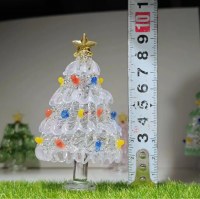 新しいクリスマスツリークリスマス装飾オーナメント家庭用大中小インターネット有名人釉薬ガラス中空クリエイティブホーム