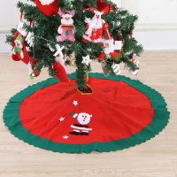クリスマス装飾用品お祝いギフトクリスマスツリースカートエプロン90CM不織布ツリースカート