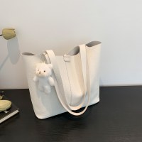 大容量トートバッグ女性のための 2024 新しいファッション多用途インショルダーバッグレトロシンプルな通勤ハンドバッグ