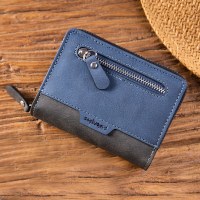 メンズ財布高級ショートファスナー財布おしゃれな小銭入れメンズ財布卸売