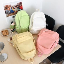 ランドセル 女子 大学生 シンプル ファッション 無地 大容量 中学生 新トレンド バックパック リュック