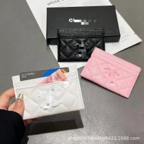 キャビア カードホルダー カードホルダー 小銭入れ 保存袋 ライト 高級 レザー フレグランス グラニー スモール フレグランスボール柄
