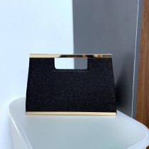 手持ちの小さな四角いバッグ、光沢のあるディナーパーティースタイルのクラッチバッグ、女性の宴会バッグ、セレブのチャイナドレスバッグ、KTVプリンセスバッグ