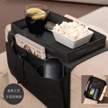 ソファ収納袋、ソファ肘掛け収納吊り袋、ソファ肘掛けリモコン収納袋、怠け者