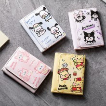 漫画小さな財布かわいい大容量財布三つ折りネットセレブショートウォレット