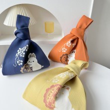 ニットハンドバッグ多用途大容量月餅ギフトボックス包装袋ギフトボックスバッグ女性のための