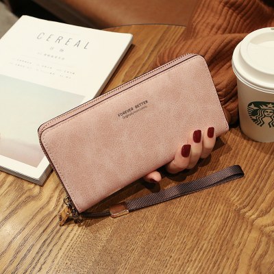 2024 新しい女性のロングクラッチ多機能携帯電話バッグカードホルダー財布韓国スタイルのファッションポータブル小銭入れ
