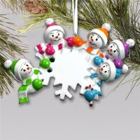 樹脂 DIY 祝福クリスマスツリースノーフレーク雪だるまリトルフレンズ装飾品クリスマスペンダント卸売