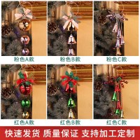 クリエイティブクリスマスリバティベルベルペンダントアイアンクリスマスベルモールウィンドウパーティー小道具