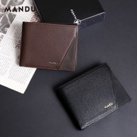 ショートウォレット メンズ つなぎ小銭入れ 大容量 IDバッグ カジュアル カード入れ