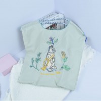 夏日本の刺繍ショッピングバッグレディースファッションニッチ大容量ショルダーバッグトレンディなクロスボディバッグ