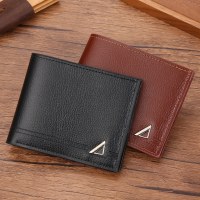 新しいメンズ財布ショートウォレットメンズユースビジネスカジュアル横長財布ファッション大容量ソフトレザー財布