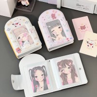 Muxinn かわいいゲームシリーズカードバッグポータブル 1 グリッドストレージカードブック 3 インチスター追跡小さなカードポラロイド写真