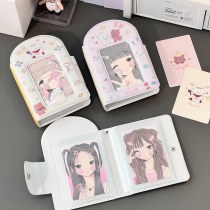 Muxinn かわいいゲームシリーズカードバッグポータブル 1 グリッドストレージカードブック 3 インチスター追跡小さなカードポラロイド写真
