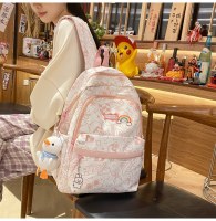 バックパック インスタイル 女性 かわいい 高校生 中学生 大容量 トレンド バックパック 大学生 シンプル フレッシュ スクールバッグ