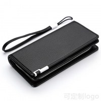 アイアンエッジ ハンドバッグ メンズ財布 長財布 マルチカードスロット ウォレット ハンドバッグ メンズ ビジネス 多機能 携帯電話バッグ ハンドバッグ