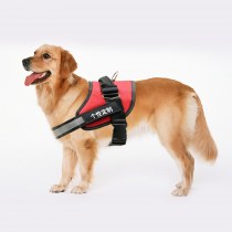 ペット用品耐衝撃カスタムメイドベルクロオックスフォード布 K9 ハーネス犬ベスト牽引ロープハーネス