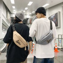 女性用ニューレタースポーツウエストバッグ、カジュアルアウトドアショルダーバッグ、クロスボディ携帯電話バッグ、トレンディなブランド メンズ チェストバッグ