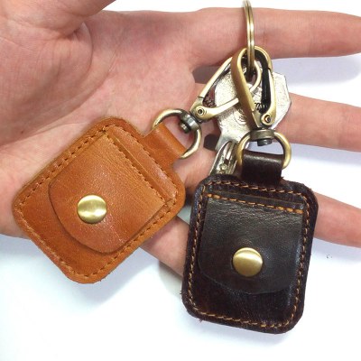 本革アクセス制御カードホルダーバスカードミニエレベーターカード ic カードコミュニティアクセス制御 id カードホルダークリエイティブ合金ペンダント