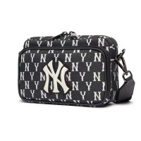 MLB 男性と女性のカップルクロスボディバッグレトロオールドフラワーカジュアルショルダーバッグスポーツレジャー 2024 春の新作バッグ