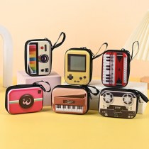 小銭入れ ミニ クラッチ シンプルな収納ボックス Douyin 同じスタイルのコイン キー ヘッドフォン バッグ