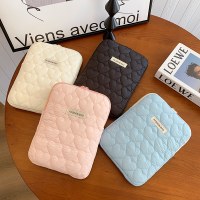 かわいい愛情のある女の子のコンピュータースリーブ 11 インチ iPad pro タブレット保護カバー 14 インチのラップトップ収納バッグ