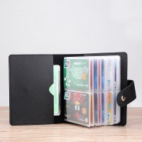 カードを収納できるカードホルダー、レディース耐磁バンクカードホルダー、メンズカードホルダー、大容量マルチカードスロット、名刺、ID収納カードホルダー