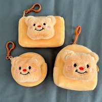 インズベアぬいぐるみ小銭入れミニ超小型ヘッドフォンバッグ機内持ち込みスクールバッグペンダント銀行カードバッグキーホルダー