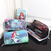 マーメイド 6D 大容量マルチコンパートメント良質収納袋レディース財布