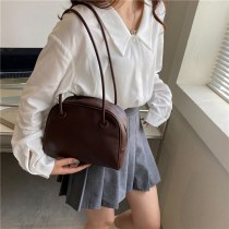 枕バッグ女性の新しいファッション無地多用途レトロショルダーバッグ夏の人気の脇の下バッグトートバッグ