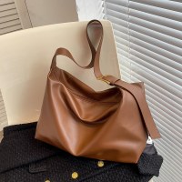 通勤クロスボディ大型バッグ女性のための 2023 新しいスタイルシンプルな多用途大容量バッグショルダーバッグクロスボディバッグソフトレザートートバッグ