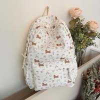 シンプルで可愛い胸フフリュック 中学生 高校生 万能宝物 優しいリュック
