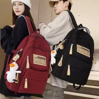 日本インシンプル韓国スタイルバックパック新しいファッション学生スクールバッグ中学生大学生バックパック