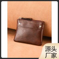 小銭入れ メンズ ファスナー ショート 小さい財布 コンパクト ミニ 学生財布 女性 カード入れ シンプル キーコイン