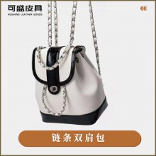 2024 新韓国ニッチチェーンバックパック学生通勤多目的ショルダーバッグ