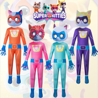 タイツ ハロウィン cos 衣装 ステージパフォーマンス パフォーマンス衣装 スーパーキャット