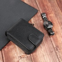 新しいスタイル アコーディオン カード ホルダー メンズ 盗難防止 ブラシ 運転免許証 レザー ケース 財布 運転免許証 運転免許証 ツーインワン