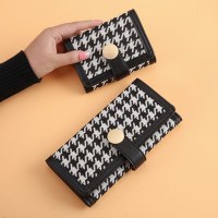 レディースショートウォレット、小さめの三つ折り小銭入れ、多機能ロングクラッチバッグ、女性に人気のカードホルダー