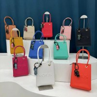 2024 新 TOUS ファッション女性のバッグショルダークロスボディバッグエンボス加工文字小型ポータブル