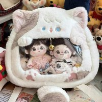 ぬいぐるみかわいい猫大きな口痛みバッグ新しいトレンディなかわいい漫画若々しい美しいバックパック学生ファッションスクールバッグ