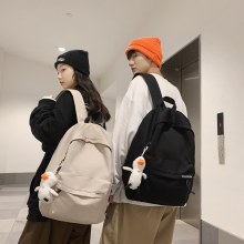 中学生、高校生向けの大容量レトロリュックサック卸売印刷シンプルな和風リュックサック男の子と女の子のトレンド