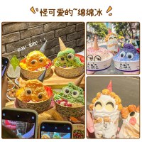 ミニアイスクリームコーン、小さなコーンケーキデコレーション、クリスピーコーンホットミルクトレジャー素材、誕生日デザートベーキングオーナメント