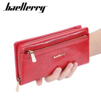 Baellerry 新しい女性の財布ロングマルチカードスロットクラッチバッグファッション携帯電話財布女の子財布