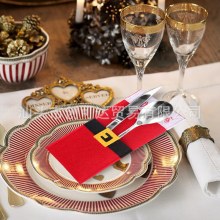 新しいクリスマスナイフとフォークバッグサンタ服カトラリーカバークリスマスデコレーションクリスマスパーティー用品