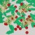 红果树叶+金粉Merrychristmas纸屑