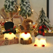 新しいクリスマス装飾、漫画のイルミネーション人形、クリスマスツリーペンダント、卸売