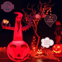 Fengyun Factory Spot Halloweenインフレータ可能なカボチャのゴーストデコレーションランプカボチャノーがむしろ輝く
