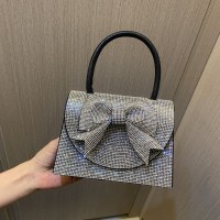 新しいヨーロッパとアメリカのライト高級ラインストーンバッグハンドバッグ花嫁介添人ウェディングドレスディナーパーティーディナーバッグ