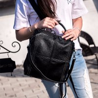 レディースバッグ 2024 新しいバッグ女性のバックパック韓国スタイルのファッションバックパック多用途ポータブルショルダーバックパック本革バッグ
